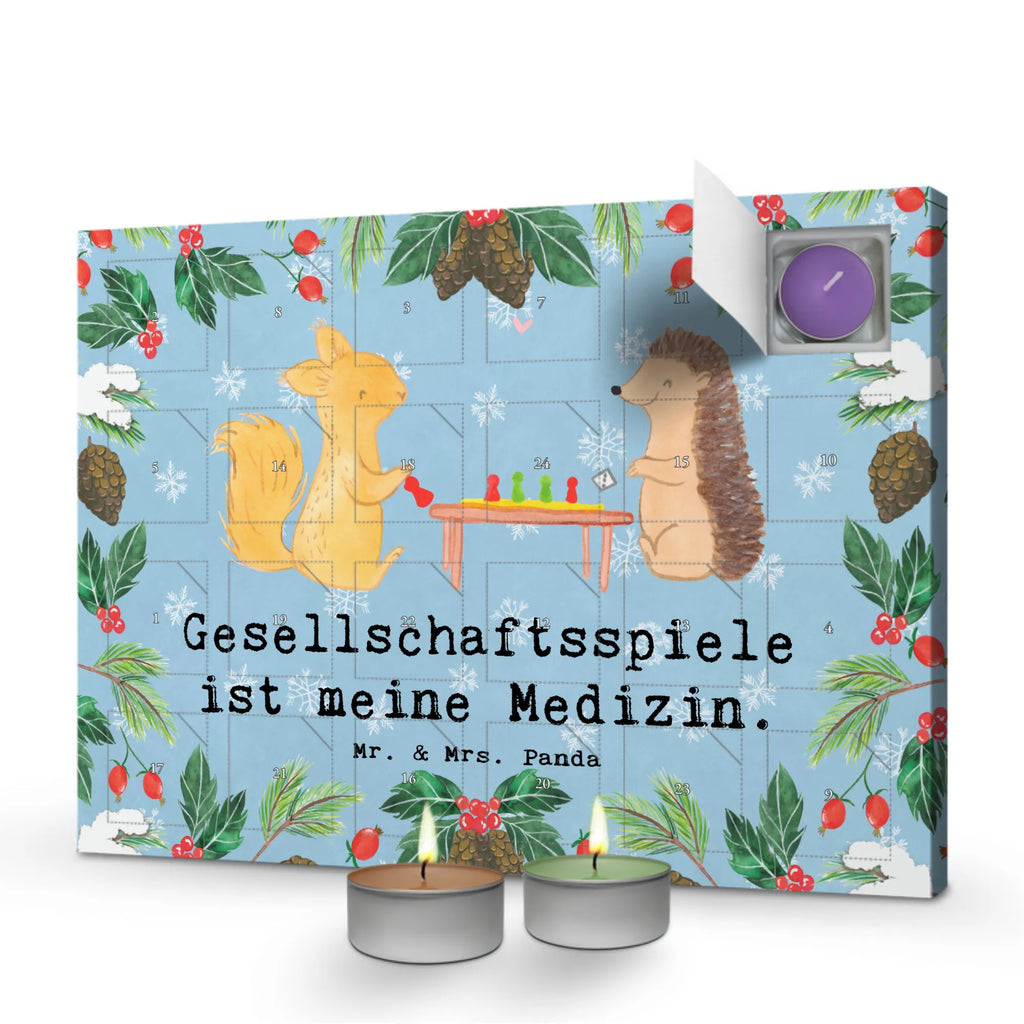 Scented candle advent calendar Squirrel board games Gift, sport, hobby, giving, thank you, award, profit, athlete, games, game night, Board games