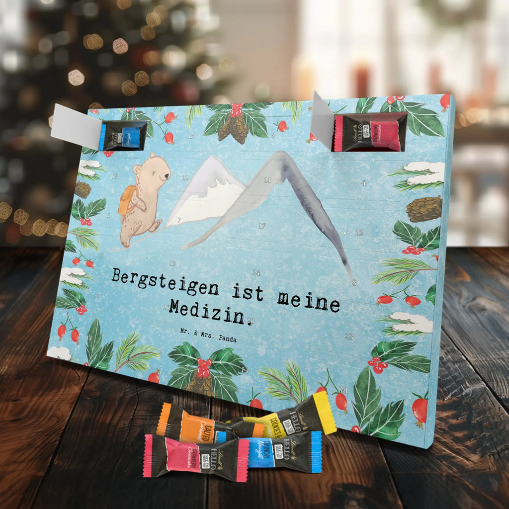 Chocolate advent calendar bear Rockclimbing giving, Gift, thank you, award, profit, athlete, Mountaineering, alpine hiking, alpinism, mountain sports, hiking