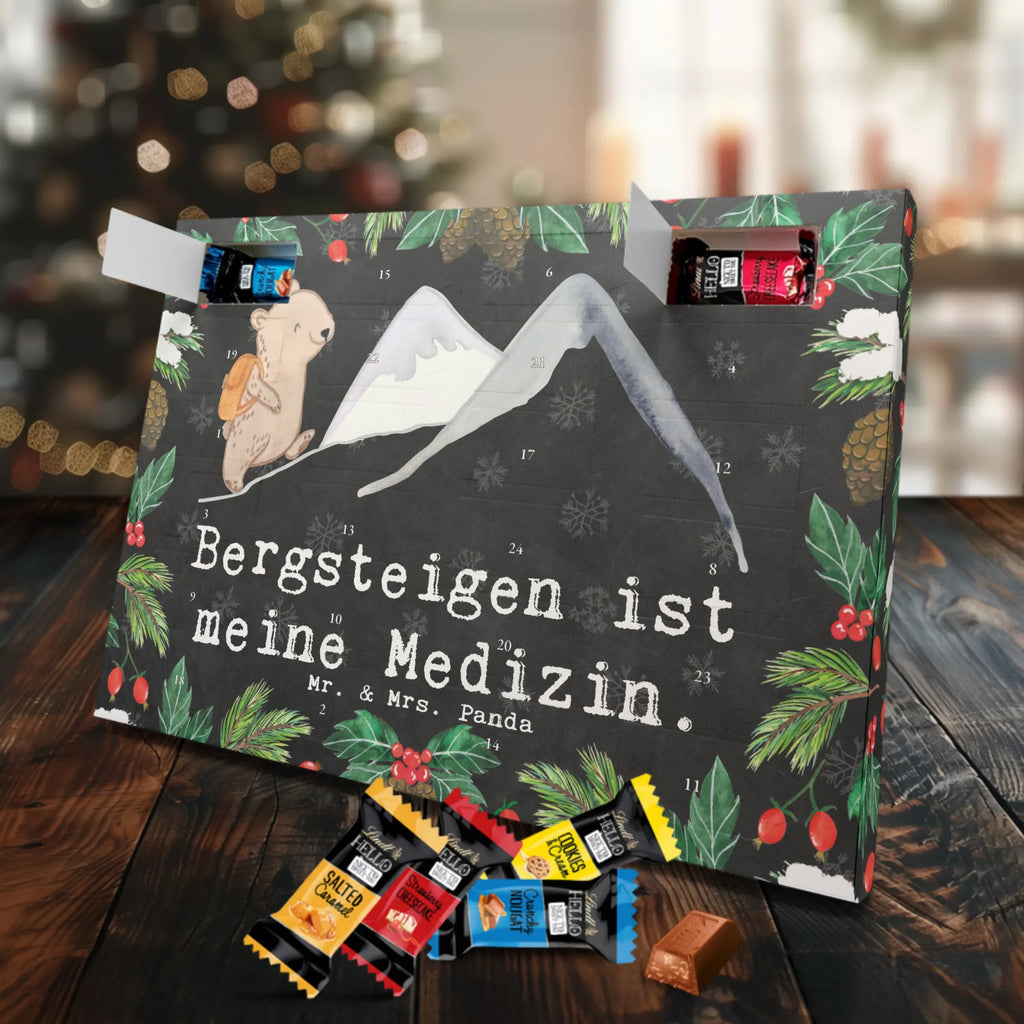 Chocolate advent calendar bear Rockclimbing giving, Gift, thank you, award, profit, athlete, Mountaineering, alpine hiking, alpinism, mountain sports, hiking