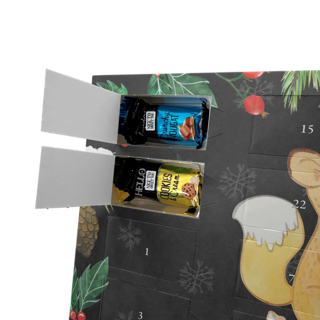 Chocolate advent calendar Fox watch movies giving, Gift, thank you, award, profit, athlete, Movie night, watching movies, cinema, television