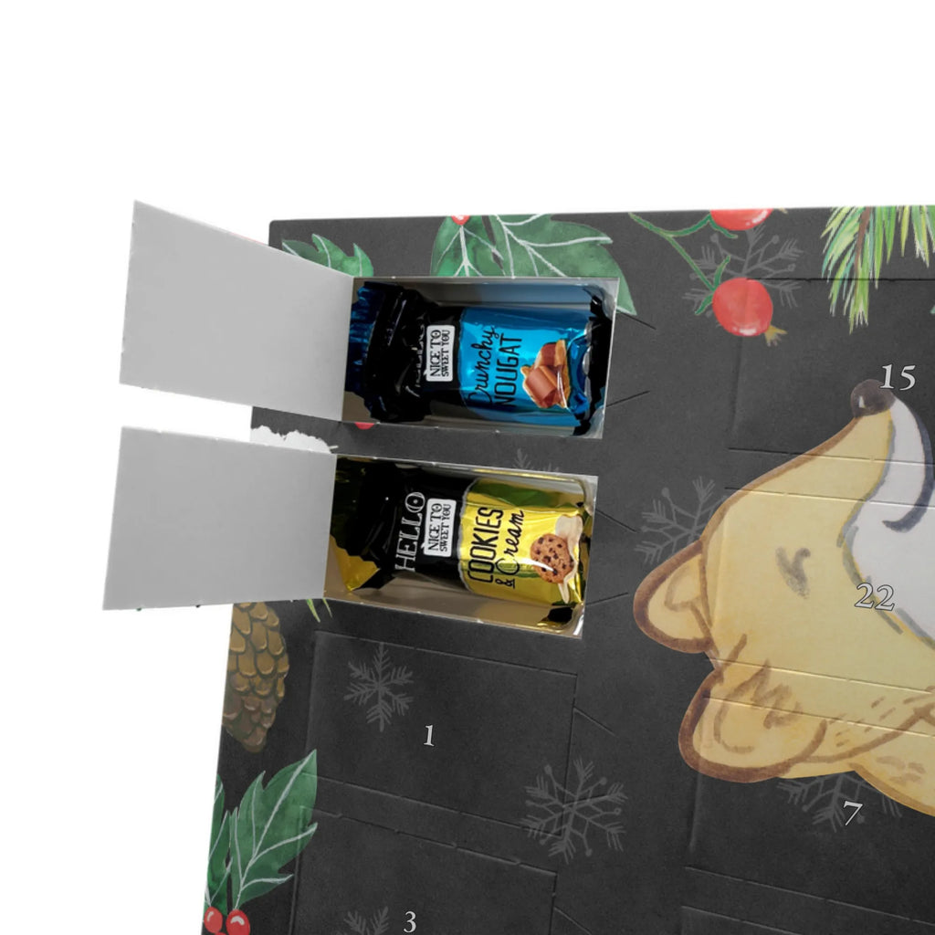 Chocolate advent calendar Fox crunches giving, Gift, thank you, award, profit, athlete