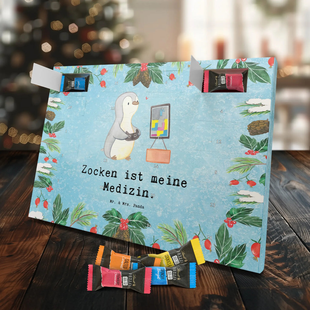 Chocolate advent calendar penguin Gamble giving, Gift, thank you, award, profit, athlete, video games, Gambling