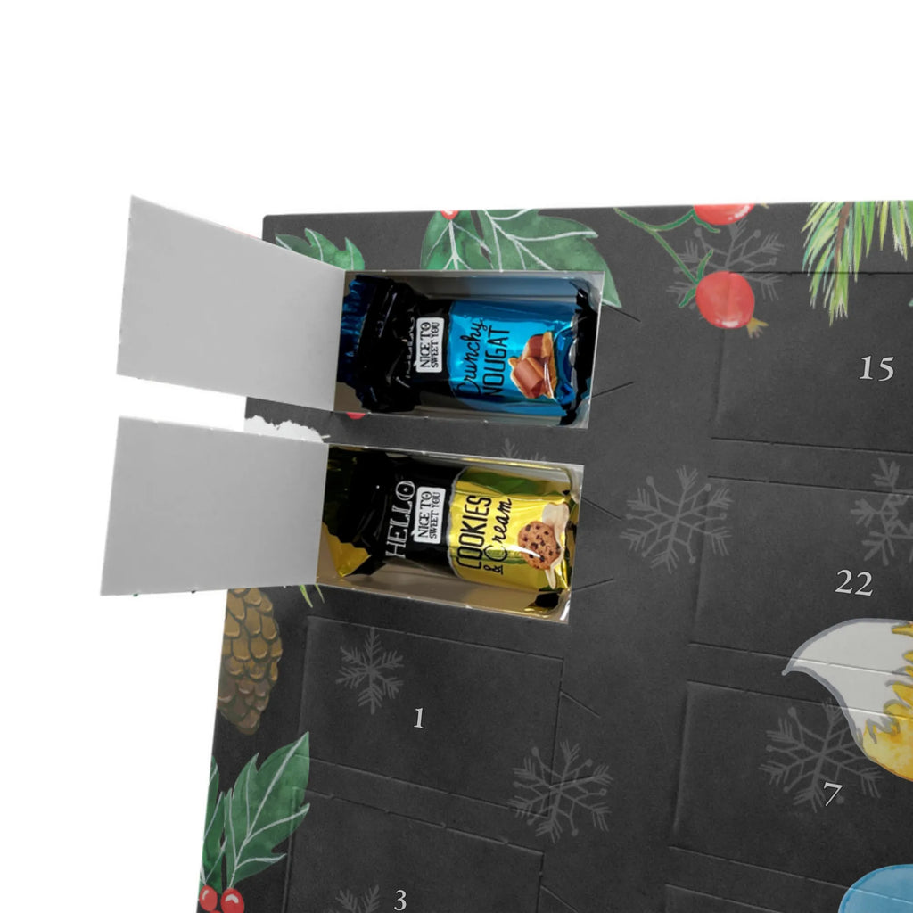 Chocolate advent calendar Hare snowboarding giving, Gift, thank you, award, profit, athlete, snowboarding, snowboard school, winter vacation, winter sports