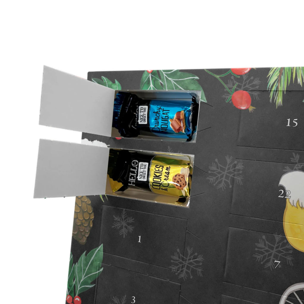 Chocolate advent calendar Fox cycle giving, Gift, thank you, award, profit, athlete, mountain biking, cycling, Biking