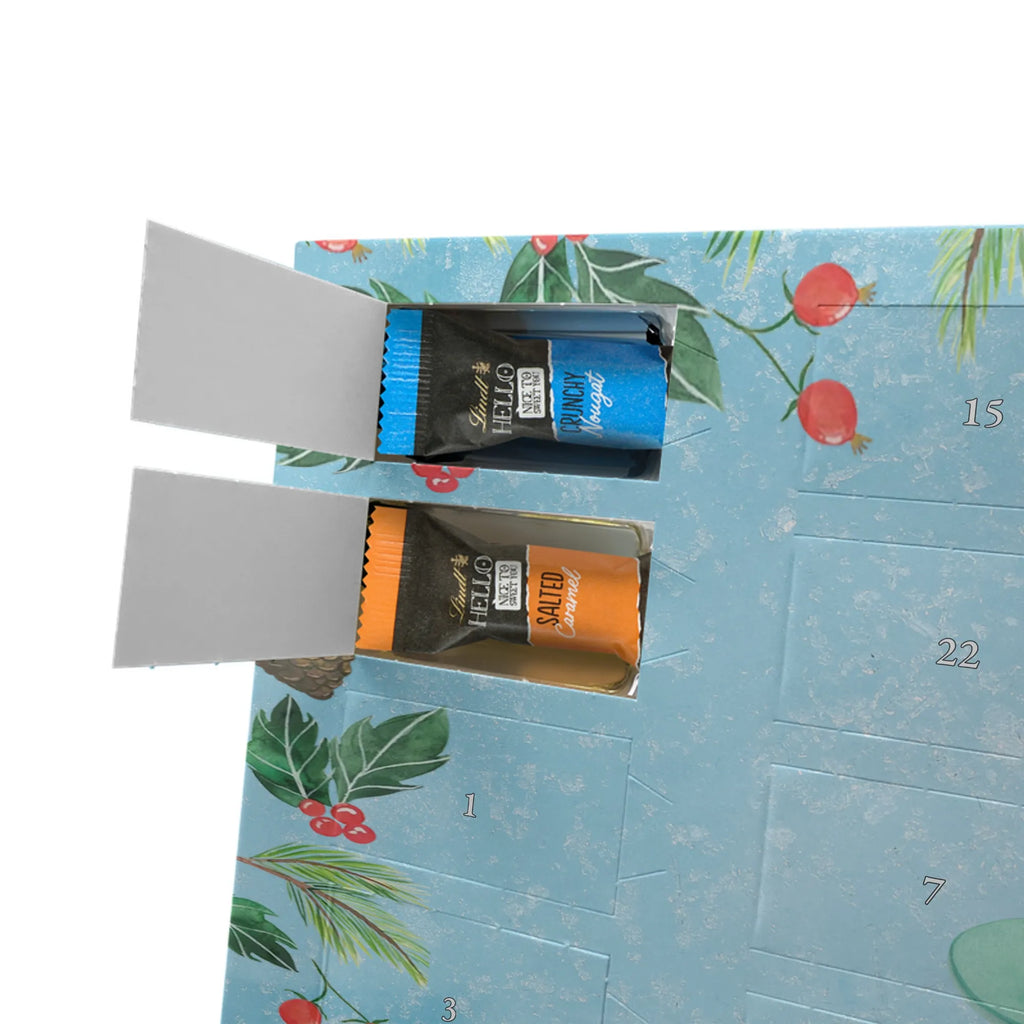 Chocolate advent calendar Fox Stand up paddling giving, Gift, thank you, award, profit, athlete