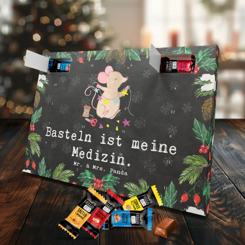 Chocolate advent calendar Mouse Craft giving, Gift, thank you, award, profit, athlete, Crafts, creative crafts