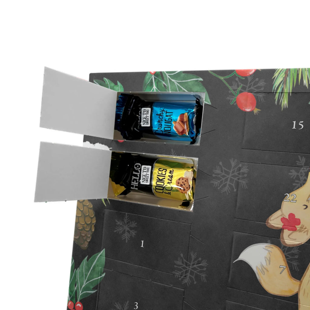 Chocolate advent calendar foxes dancing salsa giving, Gift, thank you, award, profit, athlete, dance school, dancing, dance class, dancing salsa