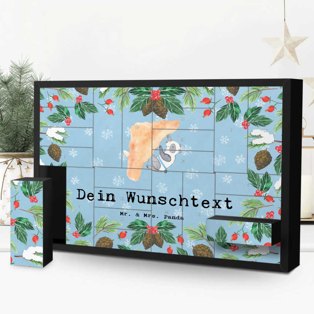Personalisierter Befüllbarer Adventskalender Panda Klettern Befüllbarer Adventskalender, Adventskalender Zum Selbst Befüllen, Geschenk, Schenken, Sport, Sportart, Hobby, Danke, Dankeschön, Auszeichnung, Gewinn, Sportler, Bouldern, Klettersport, Kletterhalle, Klettern