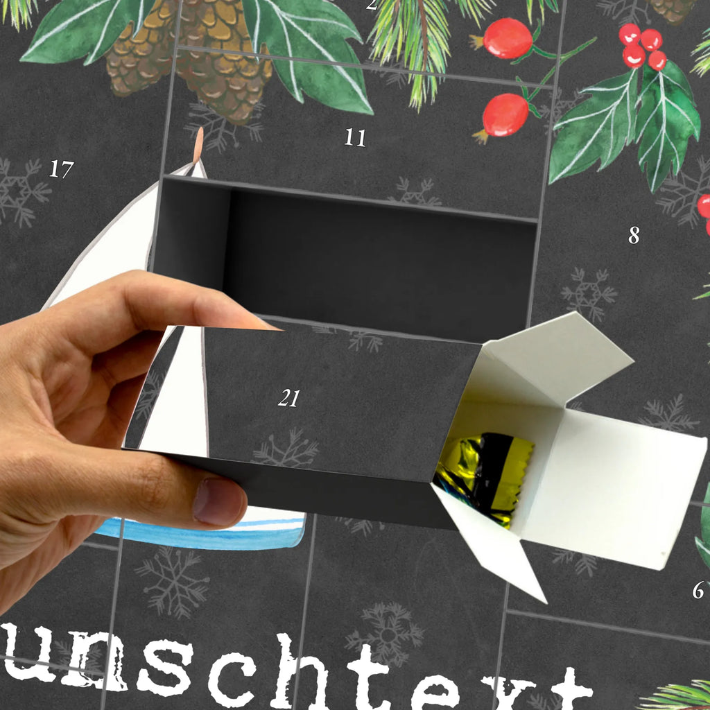  bear Sail Adventskalender Zum Selbst Befüllen, Befüllbarer Adventskalender, Geschenk, Schenken, Sport, Sportart, Hobby, Danke, Dankeschön, Auszeichnung, Gewinn, Sportler, Segelboot, Segeltörn, Yachtclub, Segelschule, Segeln