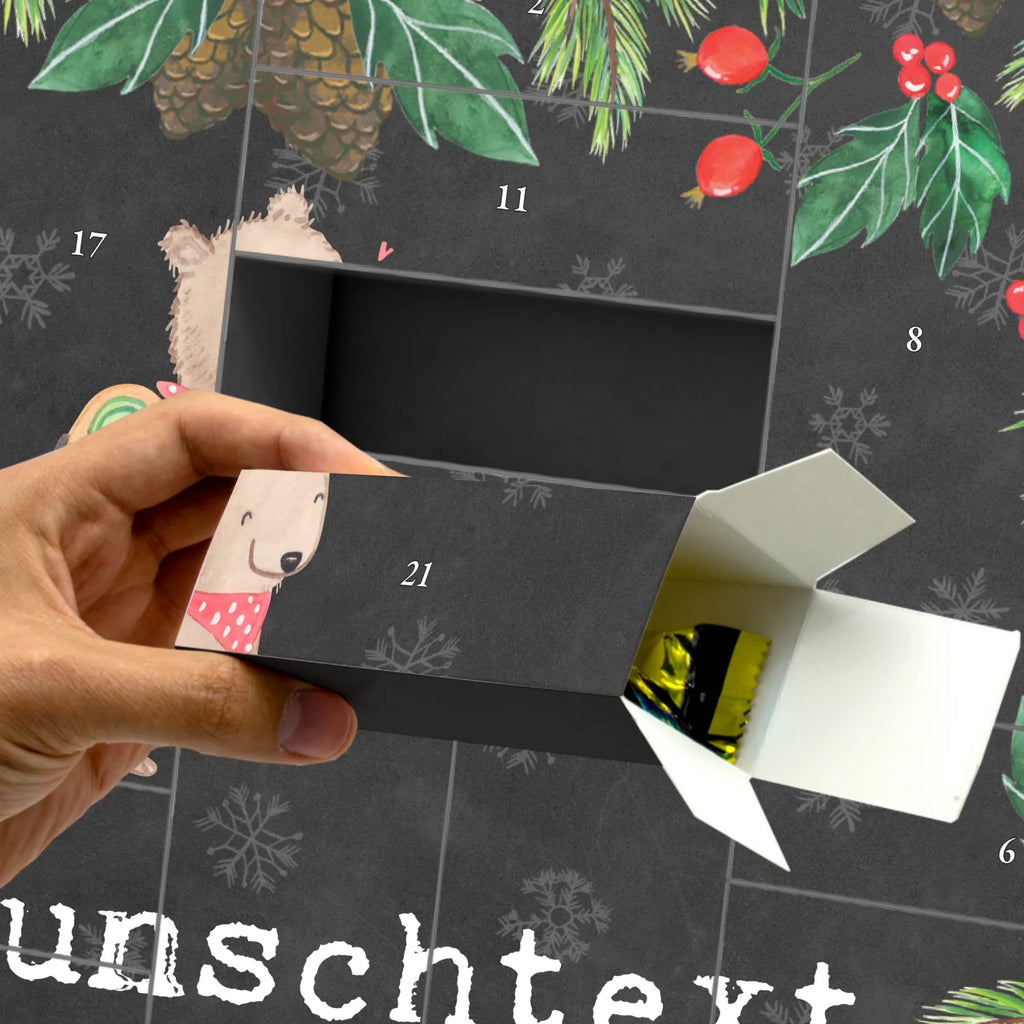 Personalisierter Befüllbarer Adventskalender Bär Wandern Adventskalender Zum Selbst Befüllen, Befüllbarer Adventskalender, Geschenk, Schenken, Sport, Sportart, Hobby, Danke, Dankeschön, Auszeichnung, Gewinn, Sportler, Natur Entdecken, Spazieren, Wandern, Wintertouren, Freizeitsport, Bergsteigen, Outdoor Sport