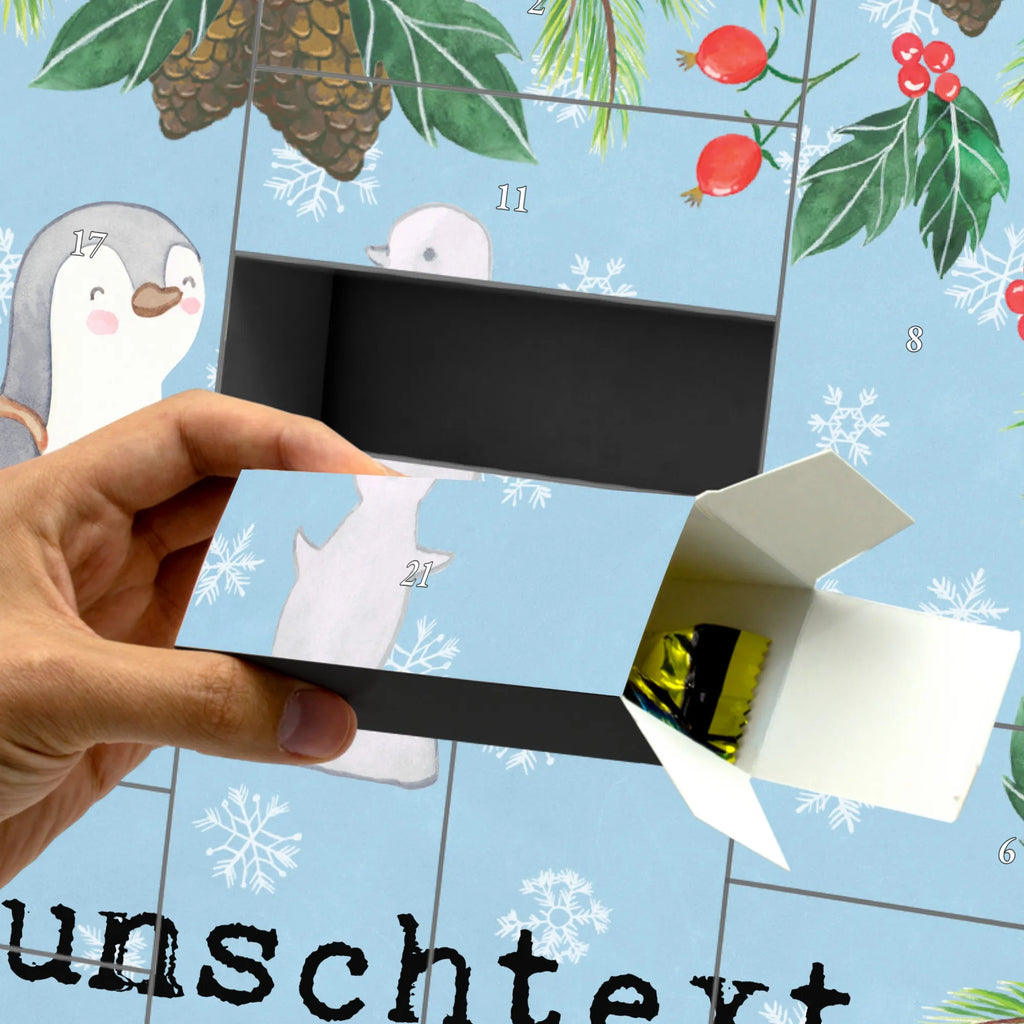 Personalisierter Befüllbarer Adventskalender Pinguin Museum besuchen Adventskalender Zum Selbst Befüllen, Befüllbarer Adventskalender, Geschenk, Schenken, Sport, Sportart, Hobby, Danke, Dankeschön, Auszeichnung, Gewinn, Sportler, Museum Besuchen, Museen