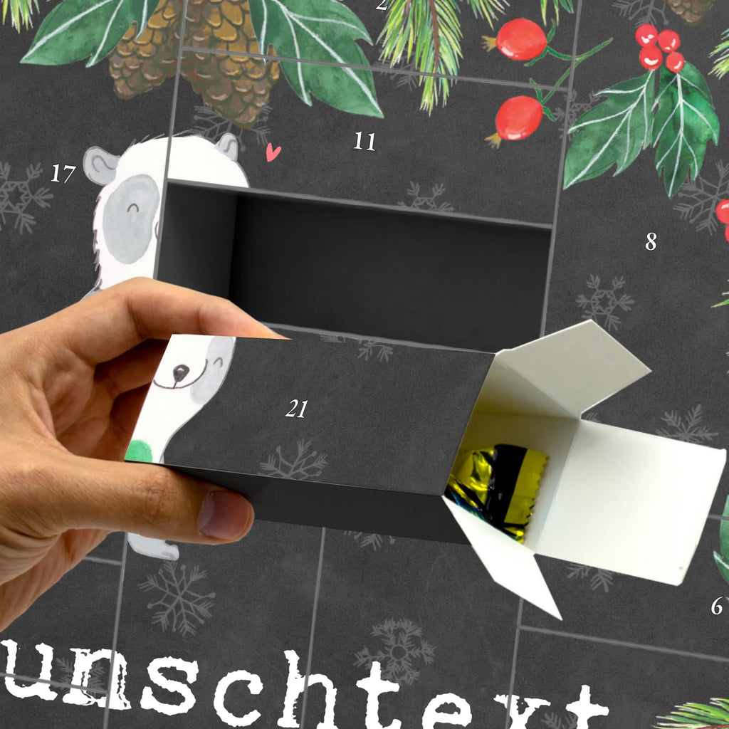 Personalisierter Befüllbarer Adventskalender Panda Tischtennis Befüllbarer Adventskalender, Adventskalender Zum Selbst Befüllen, Sportler, Schenken, Gewinn, Auszeichnung, Dankeschön, Danke, Hobby, Sportart, Sport, Geschenk, Tischtennis, Ballsport, Tischtennis Bund, Tischtennis Verein