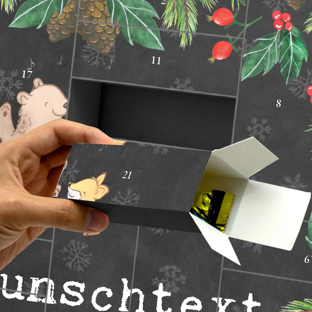 Personalisierter Befüllbarer Adventskalender Hase Tanzen Befüllbarer Adventskalender, Adventskalender Zum Selbst Befüllen, Geschenk, Schenken, Sport, Sportart, Hobby, Danke, Dankeschön, Auszeichnung, Gewinn, Sportler, Tanzen, Tanzkurs, Tanzen gehen, Tanzschule