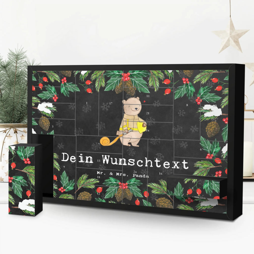 Personalisierter Befüllbarer Adventskalender Bär Freiwillige Feuerwehr Befüllbarer Adventskalender, Adventskalender Zum Selbst Befüllen, Geschenk, Schenken, Sport, Sportart, Hobby, Danke, Dankeschön, Auszeichnung, Gewinn, Sportler, Freiwillige Feuerwehr, Feuerwehrfest, Jugendfeuerwehr