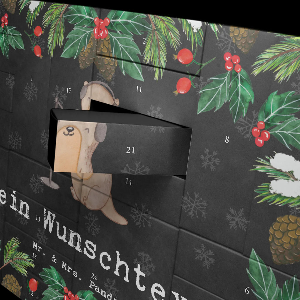 Personalisierter Befüllbarer Adventskalender Otter Podcast aufnehmen Befüllbarer Adventskalender, Adventskalender Zum Selbst Befüllen, Geschenk, Schenken, Sport, Sportart, Hobby, Danke, Dankeschön, Auszeichnung, Gewinn, Sportler, Podcast Produzieren, Podcasterin, Podcast Aufnehmen, Podcaster