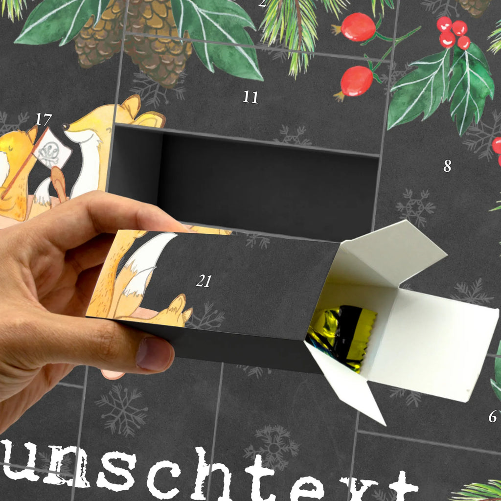 Personalisierter Befüllbarer Adventskalender Fuchs Kanufahren Adventskalender Zum Selbst Befüllen, Befüllbarer Adventskalender, Geschenk, Schenken, Sport, Sportart, Hobby, Danke, Dankeschön, Auszeichnung, Gewinn, Sportler, Kanu fahren, Kanutour, Kanuverleih, Kanu Schule, Paddeltour
