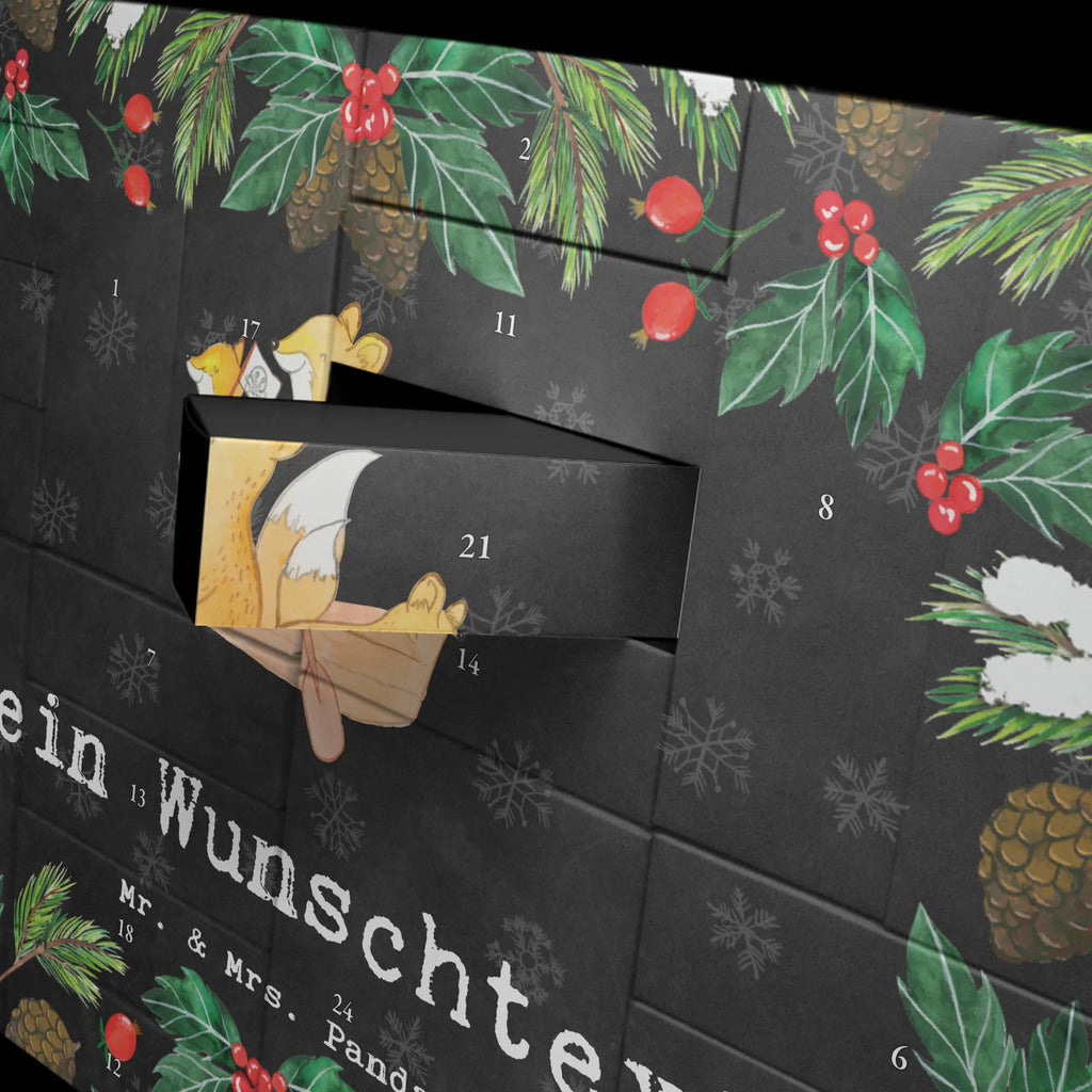 Personalisierter Befüllbarer Adventskalender Fuchs Kanufahren Adventskalender Zum Selbst Befüllen, Befüllbarer Adventskalender, Geschenk, Schenken, Sport, Sportart, Hobby, Danke, Dankeschön, Auszeichnung, Gewinn, Sportler, Kanu fahren, Kanutour, Kanuverleih, Kanu Schule, Paddeltour