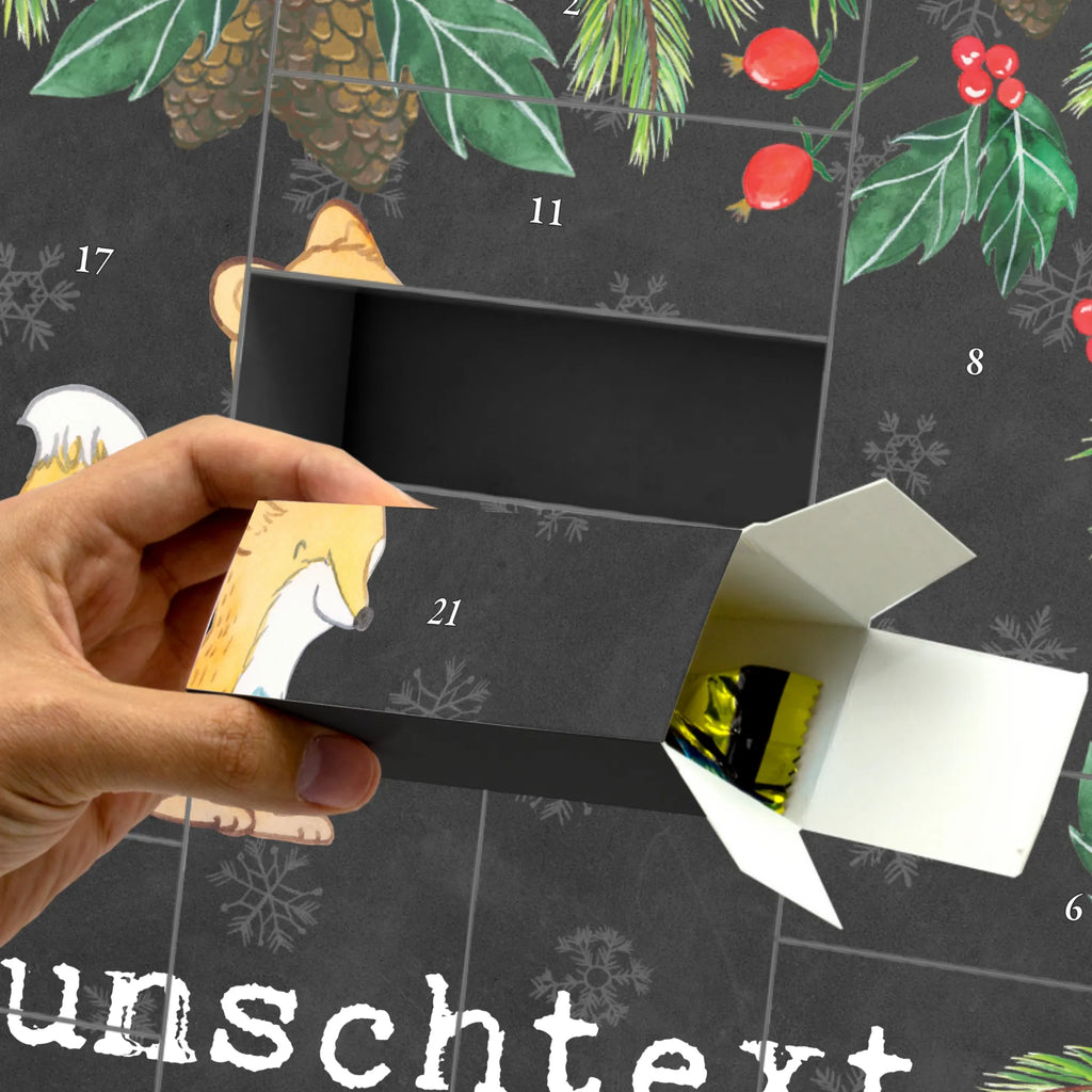 Personalisierter Befüllbarer Adventskalender Fuchs Origami Befüllbarer Adventskalender, Adventskalender Zum Selbst Befüllen, Geschenk, Schenken, Sport, Sportart, Hobby, Danke, Dankeschön, Auszeichnung, Gewinn, Sportler, DIY, Japanische Faltkunst, Origami, Basteln, Papier Falten