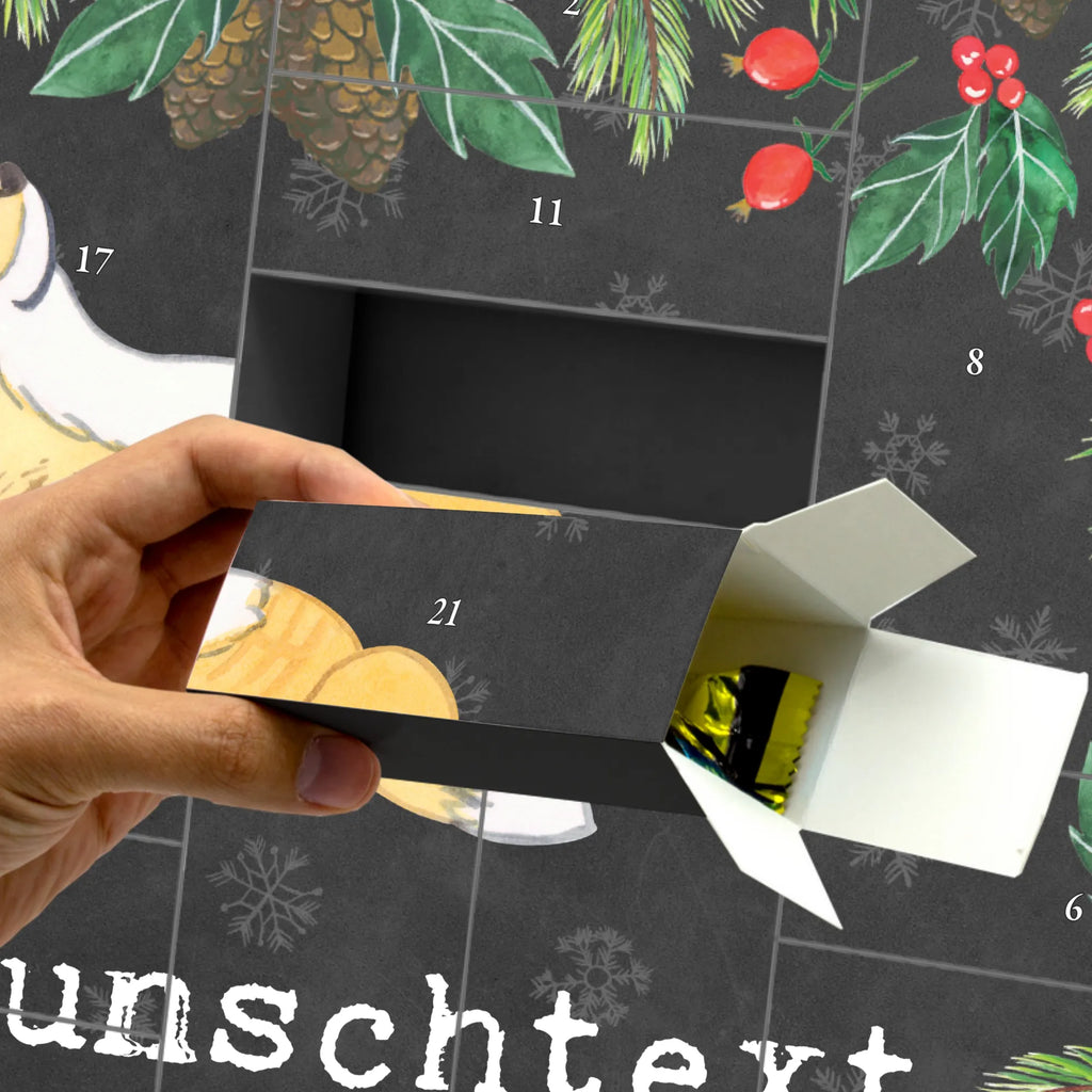 Personalisierter Befüllbarer Adventskalender Fuchs Crunches Befüllbarer Adventskalender, Adventskalender Zum Selbst Befüllen, Geschenk, Schenken, Sport, Sportart, Hobby, Danke, Dankeschön, Auszeichnung, Gewinn, Sportler, Crunches, Fitness, Fitnessstudio, Bauchpressen