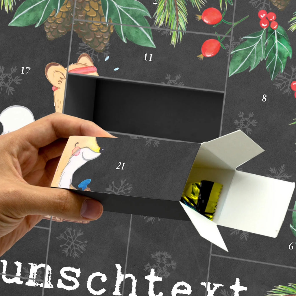 Personalisierter Befüllbarer Adventskalender Fuchs Fitness Befüllbarer Adventskalender, Adventskalender Zum Selbst Befüllen, Geschenk, Schenken, Sport, Sportart, Hobby, Danke, Dankeschön, Auszeichnung, Gewinn, Sportler, Fitnessstudio, Sportclub, Fitness, Kraftsport, Sport Treiben