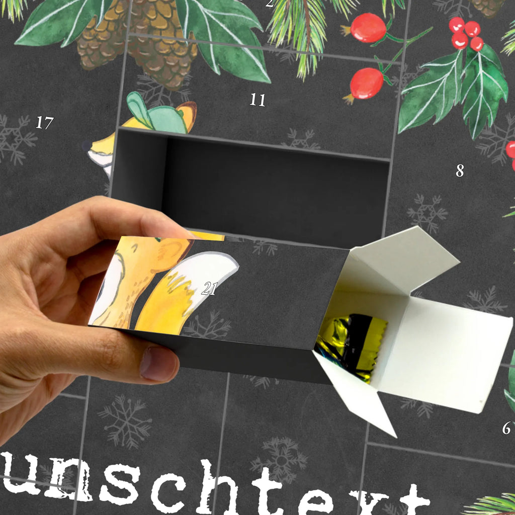 Personalisierter Befüllbarer Adventskalender Fuchs Metalldetektor Adventskalender Zum Selbst Befüllen, Befüllbarer Adventskalender, Geschenk, Schenken, Sport, Sportart, Hobby, Danke, Dankeschön, Auszeichnung, Gewinn, Sportler, Metalldetektor, Sondengänger, Sondeln, Münzen Suchen, Schatzsuche