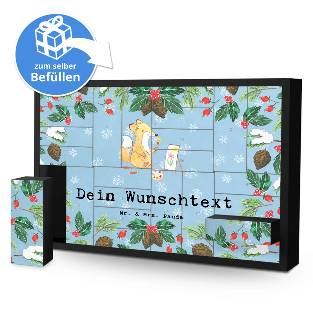  lis malowanie Befüllbarer Adventskalender, Adventskalender Zum Selbst Befüllen, Geschenk, Schenken, Sport, Sportart, Hobby, Danke, Dankeschön, Auszeichnung, Gewinn, Sportler, Malen, Künstlerin, Zeichnen, Hobbyzeichner, Künstler