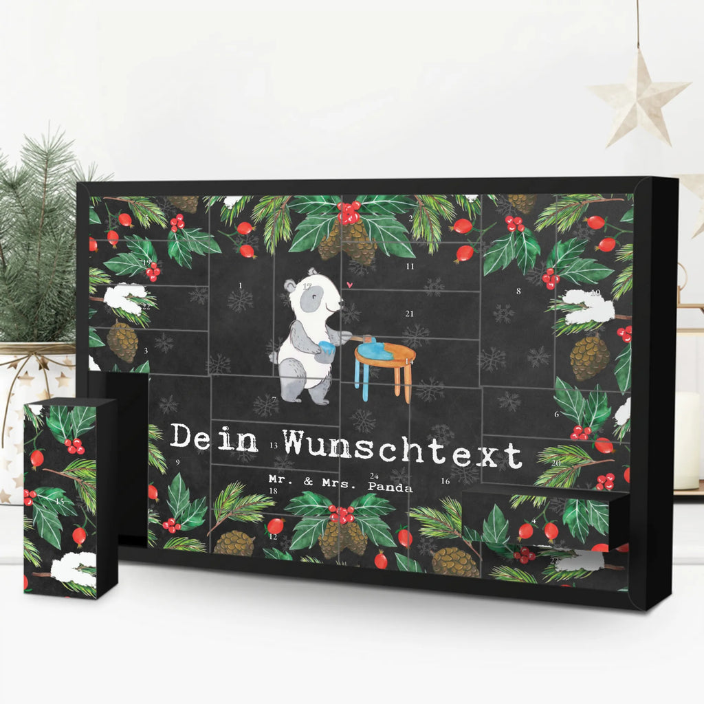 Personalisierter Befüllbarer Adventskalender Panda Möbel restaurieren Adventskalender Zum Selbst Befüllen, Befüllbarer Adventskalender, Geschenk, Schenken, Sport, Sportart, Hobby, Danke, Dankeschön, Auszeichnung, Gewinn, Sportler, Antike Möbel Restaurieren, Handwerk, Möbel Restaurieren, Restaurator