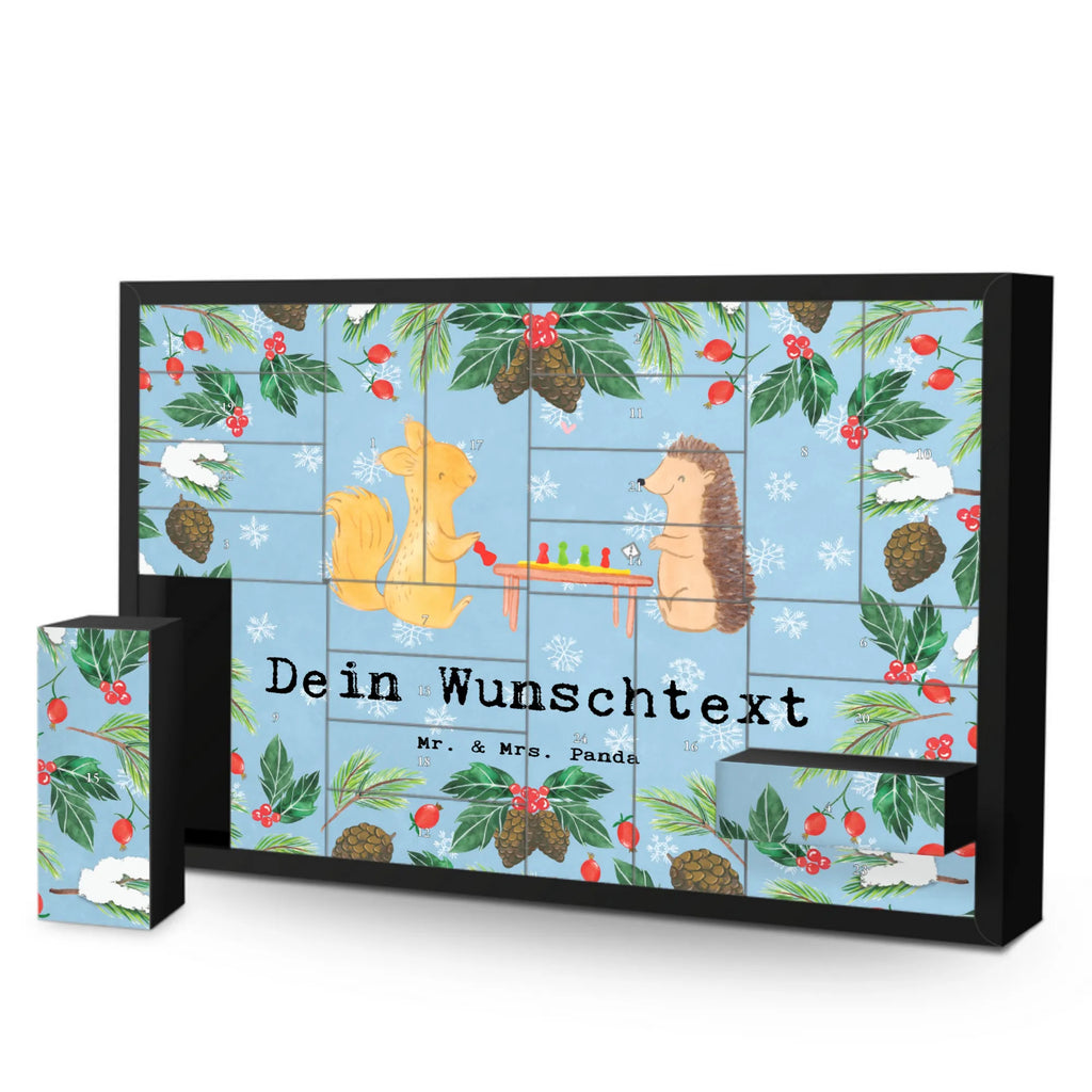 Personalisierter Befüllbarer Adventskalender Eichhörnchen Gesellschaftsspiele Adventskalender Zum Selbst Befüllen, Befüllbarer Adventskalender, Geschenk, Schenken, Sport, Sportart, Hobby, Danke, Dankeschön, Auszeichnung, Gewinn, Sportler, Spieleabend, Gesellschaftsspiele, Spielen
