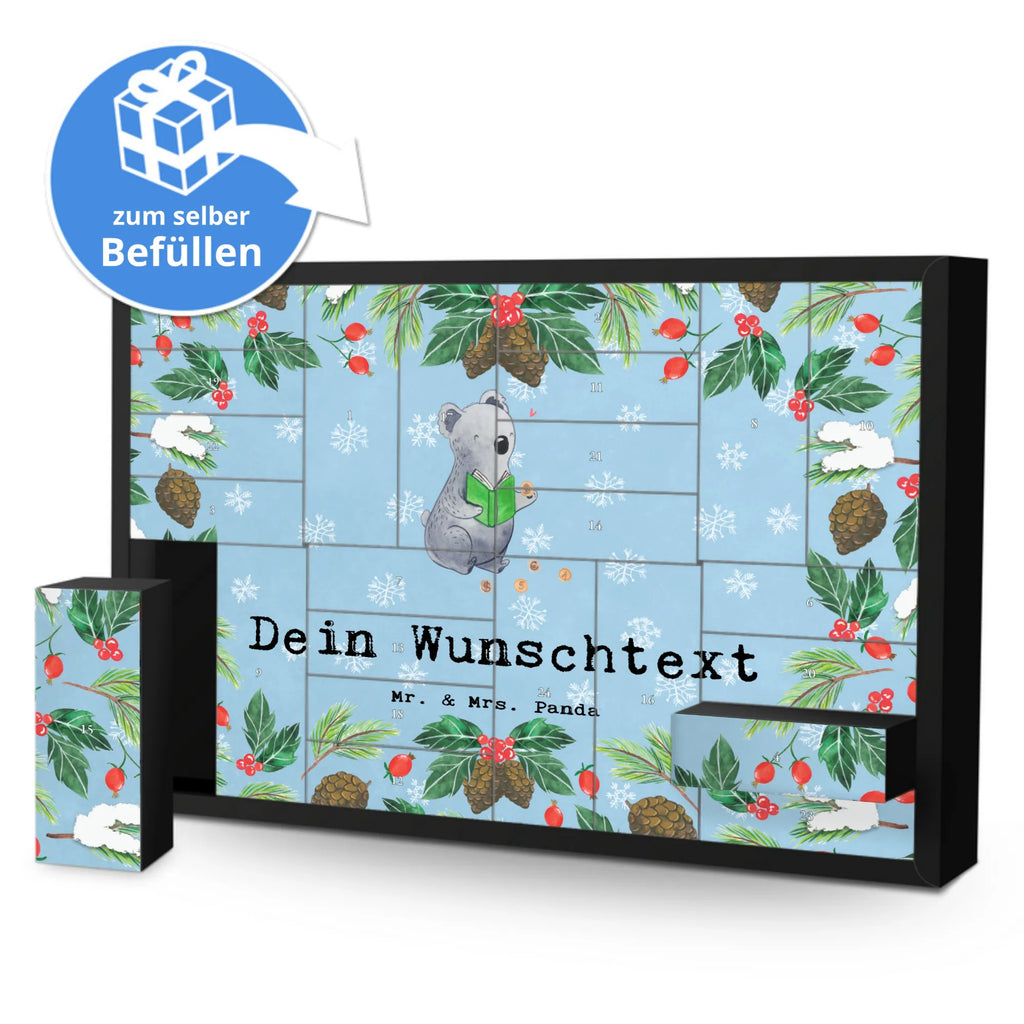  Koala Zbieranie monet Befüllbarer Adventskalender, Adventskalender Zum Selbst Befüllen, Geschenk, Schenken, Sport, Sportart, Hobby, Danke, Dankeschön, Auszeichnung, Gewinn, Sportler, Münzen Sammeln, Münzen aus Aller Welt, Numismatik