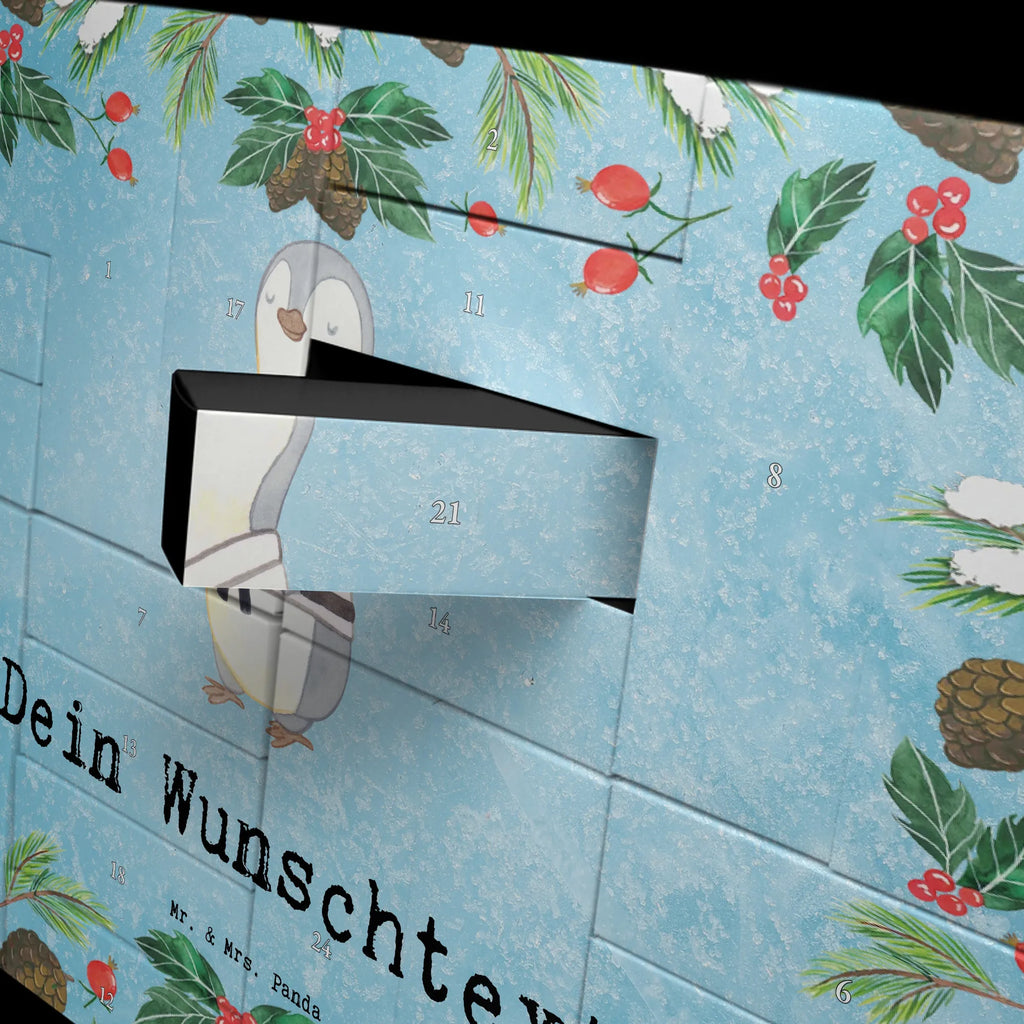  Pingwin karate Adventskalender Zum Selbst Befüllen, Befüllbarer Adventskalender, Geschenk, Schenken, Sport, Sportart, Hobby, Danke, Dankeschön, Auszeichnung, Gewinn, Sportler, Karate, Kampfkunst, Selbstverteidigung, Kampfsportart, Karate Verein