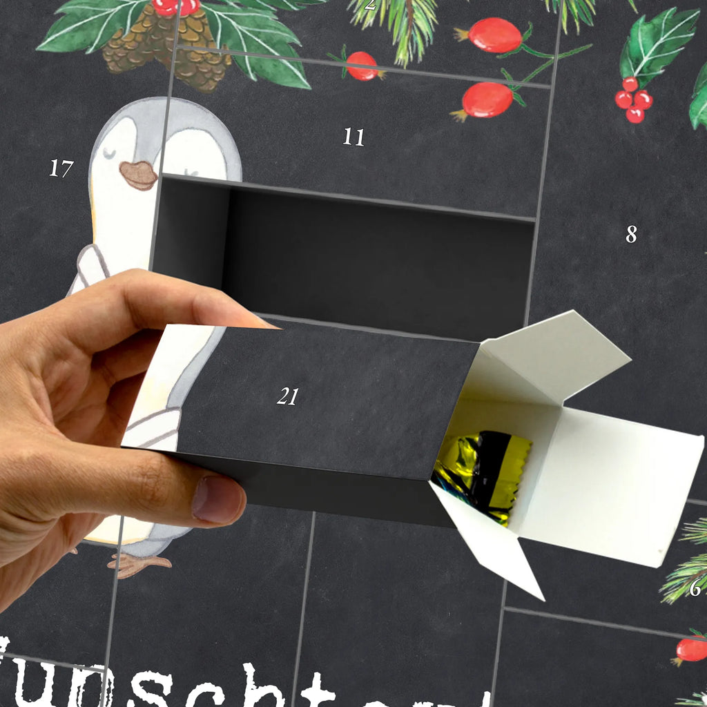  Pingwin karate Adventskalender Zum Selbst Befüllen, Befüllbarer Adventskalender, Geschenk, Schenken, Sport, Sportart, Hobby, Danke, Dankeschön, Auszeichnung, Gewinn, Sportler, Karate, Kampfkunst, Selbstverteidigung, Kampfsportart, Karate Verein