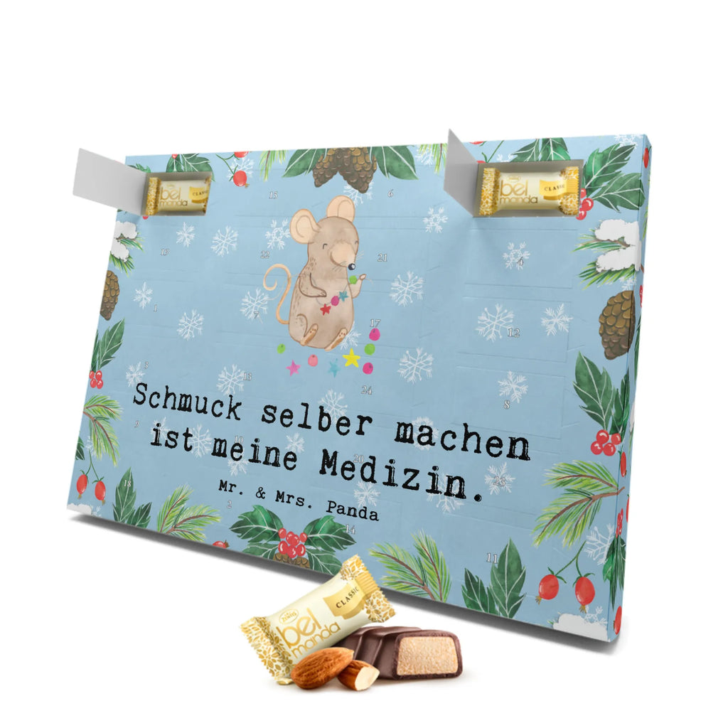 Marzipan Adventskalender Maus Schmuck selber machen Marzipan Adventskalender, Geschenk, Sport, Sportart, Hobby, Schenken, Danke, Dankeschön, Auszeichnung, Gewinn, Sportler, Schmuck basteln, DIY, Schmuck selber machen