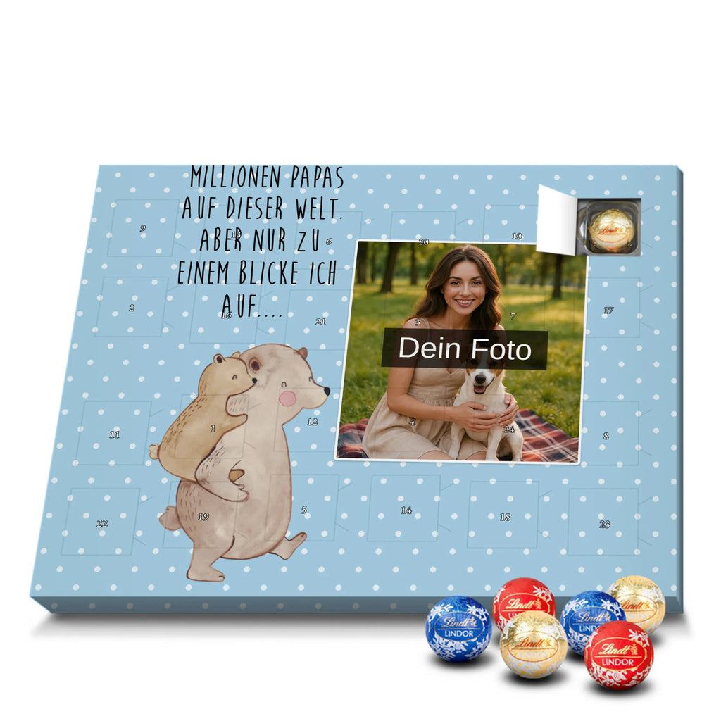 Personalisierter Schoko Foto Adventskalender Papa Bär Personalisierter Schoko Foto Adventskalender, Opa, Bruder, Familie, Muttertag, Schwester, Papa, Mama, Vatertag, Oma, Vater, Onkel, Geschenk, Vati, Geburtstag, Papi