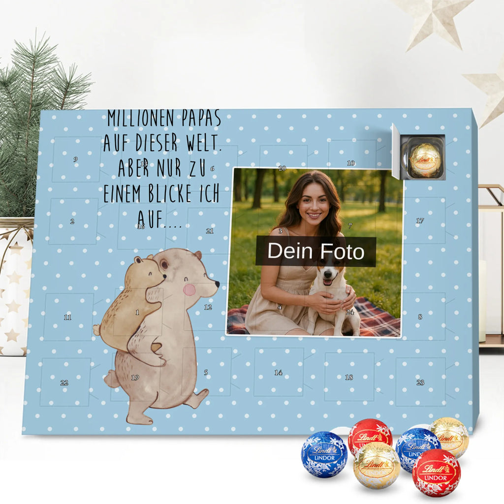 Personalisierter Schoko Foto Adventskalender Papa Bär Personalisierter Schoko Foto Adventskalender, Opa, Bruder, Familie, Muttertag, Schwester, Papa, Mama, Vatertag, Oma, Vater, Onkel, Geschenk, Vati, Geburtstag, Papi