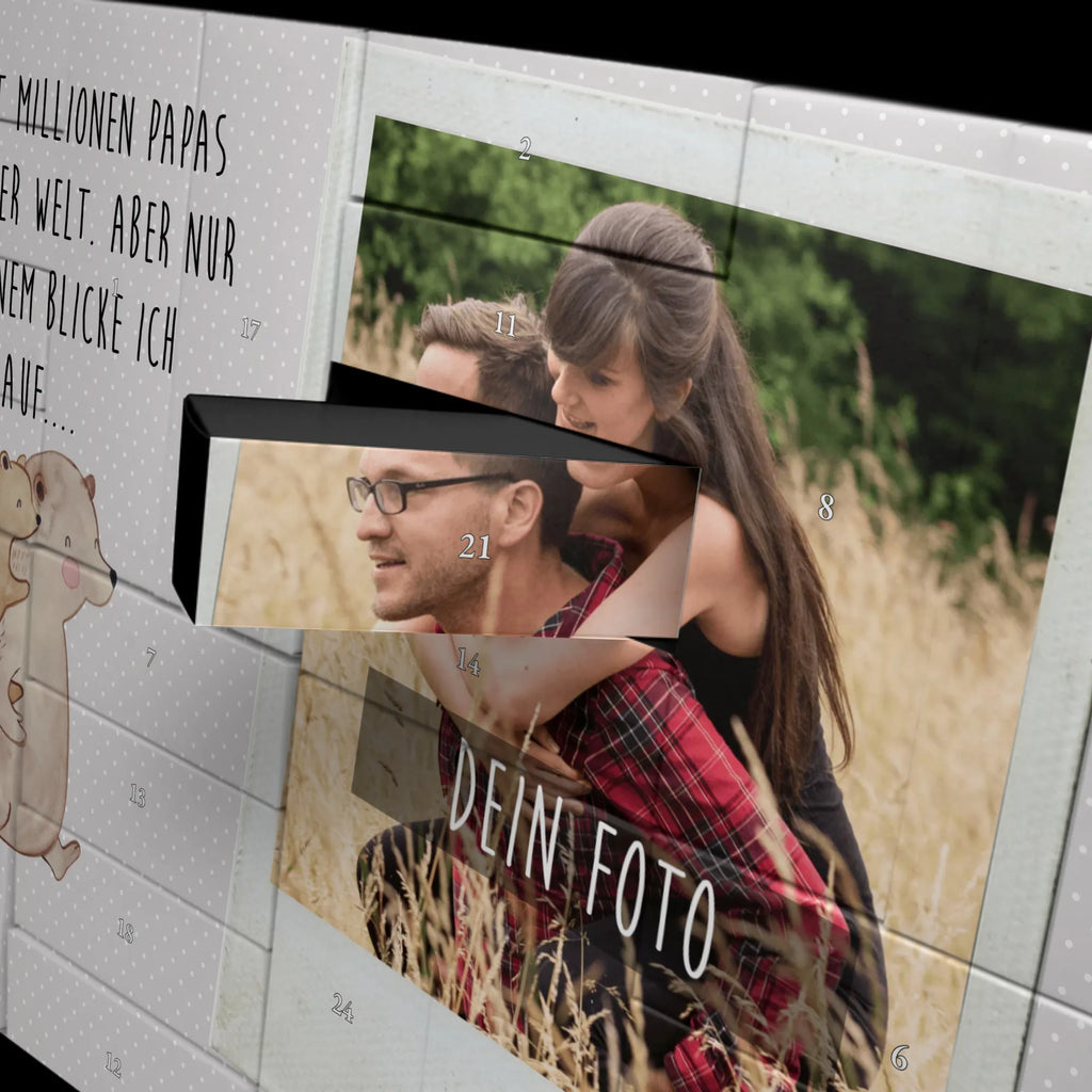 Personalisierter Befüllbarer Foto Adventskalender Papa Bär Personalisierter Adventskalender, Adventskalender mit Eigenem Bild, Personalisierter Befüllbarer Foto Adventskalender, Weihnachtskalender mit Foto, Adventskalender Eigenes Foto, Foto Adventskalender, Adventskalender mit Foto, Muttertag, Vatertag, Mama, Papa, Oma, Opa, Familie, Schwester, Bruder, Geschenk, Onkel, Papi, Vater, Vati, Geburtstag