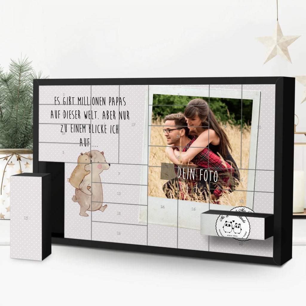 Personalisierter Befüllbarer Foto Adventskalender Papa Bär Personalisierter Adventskalender, Adventskalender mit Eigenem Bild, Personalisierter Befüllbarer Foto Adventskalender, Weihnachtskalender mit Foto, Adventskalender Eigenes Foto, Foto Adventskalender, Adventskalender mit Foto, Muttertag, Vatertag, Mama, Papa, Oma, Opa, Familie, Schwester, Bruder, Geschenk, Onkel, Papi, Vater, Vati, Geburtstag