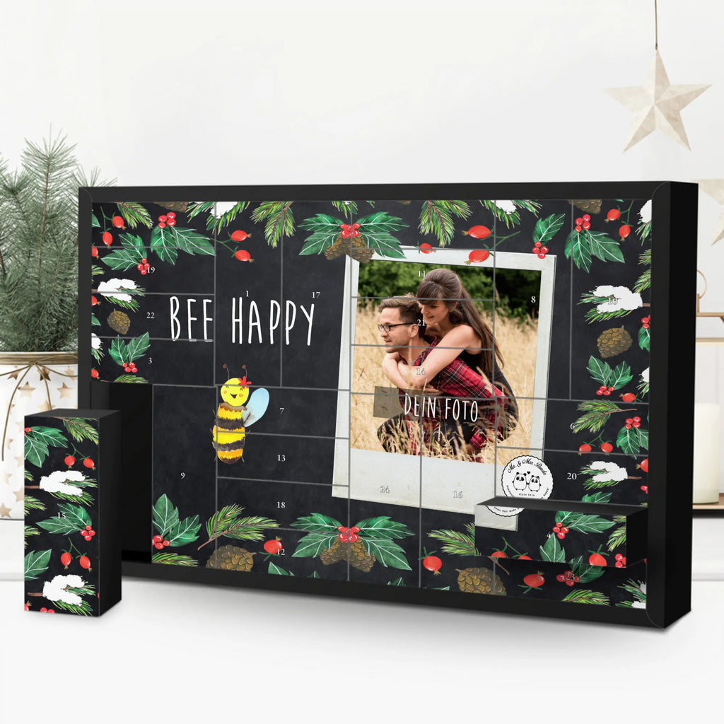Personalisierter Befüllbarer Foto Adventskalender Biene Happy Weihnachtskalender mit Foto, Adventskalender mit Foto, Adventskalender mit Eigenem Bild, Foto Adventskalender, Adventskalender Eigenes Foto, Personalisierter Adventskalender, Personalisierter Befüllbarer Foto Adventskalender, Biene, Wespe, Hummel