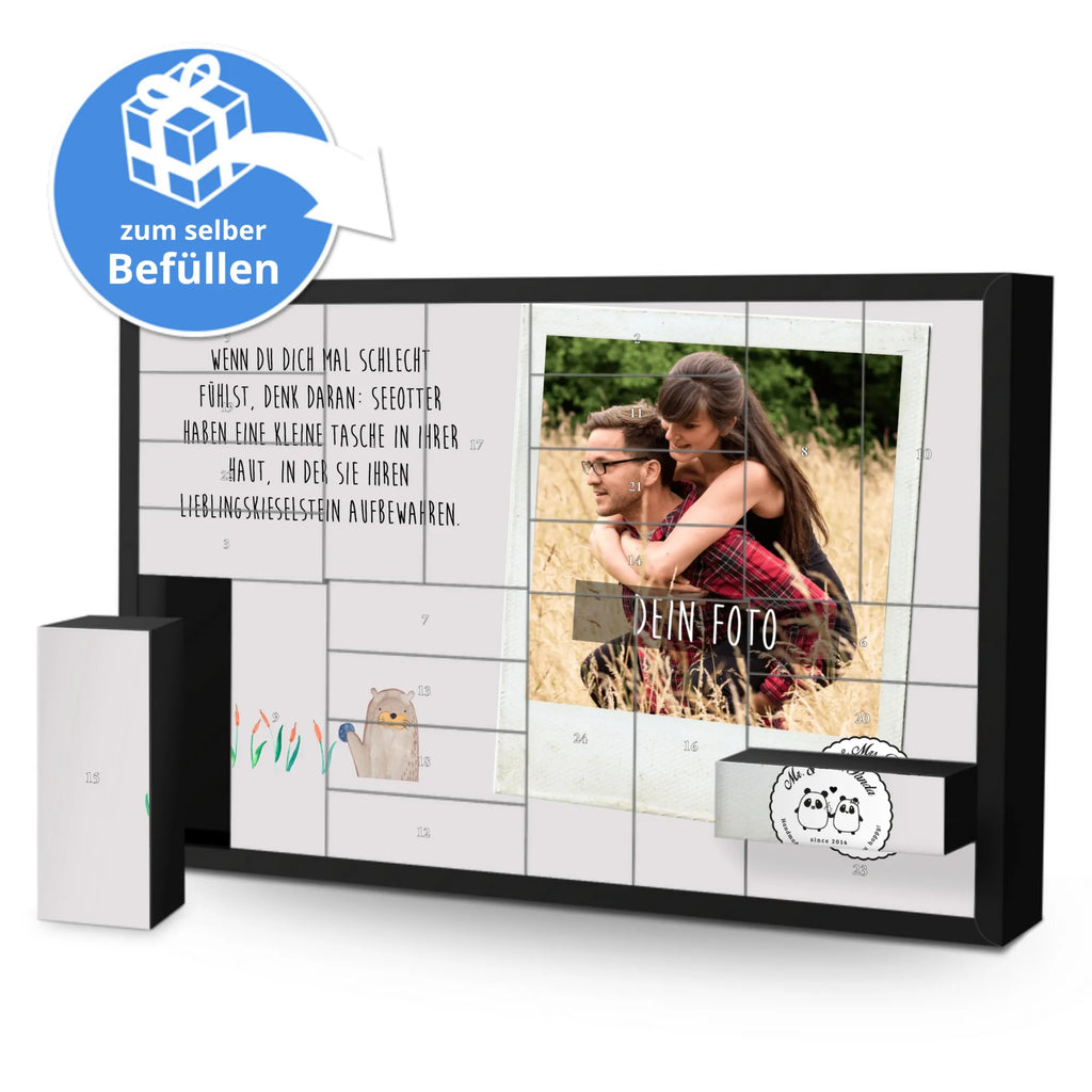 Personalisierter Befüllbarer Foto Adventskalender Otter Stein Adventskalender Eigenes Foto, Adventskalender mit Eigenem Bild, Personalisierter Befüllbarer Foto Adventskalender, Personalisierter Adventskalender, Weihnachtskalender mit Foto, Adventskalender mit Foto, Foto Adventskalender, Otter, Fischotter, Seeotter, Otter Seeotter See Otter