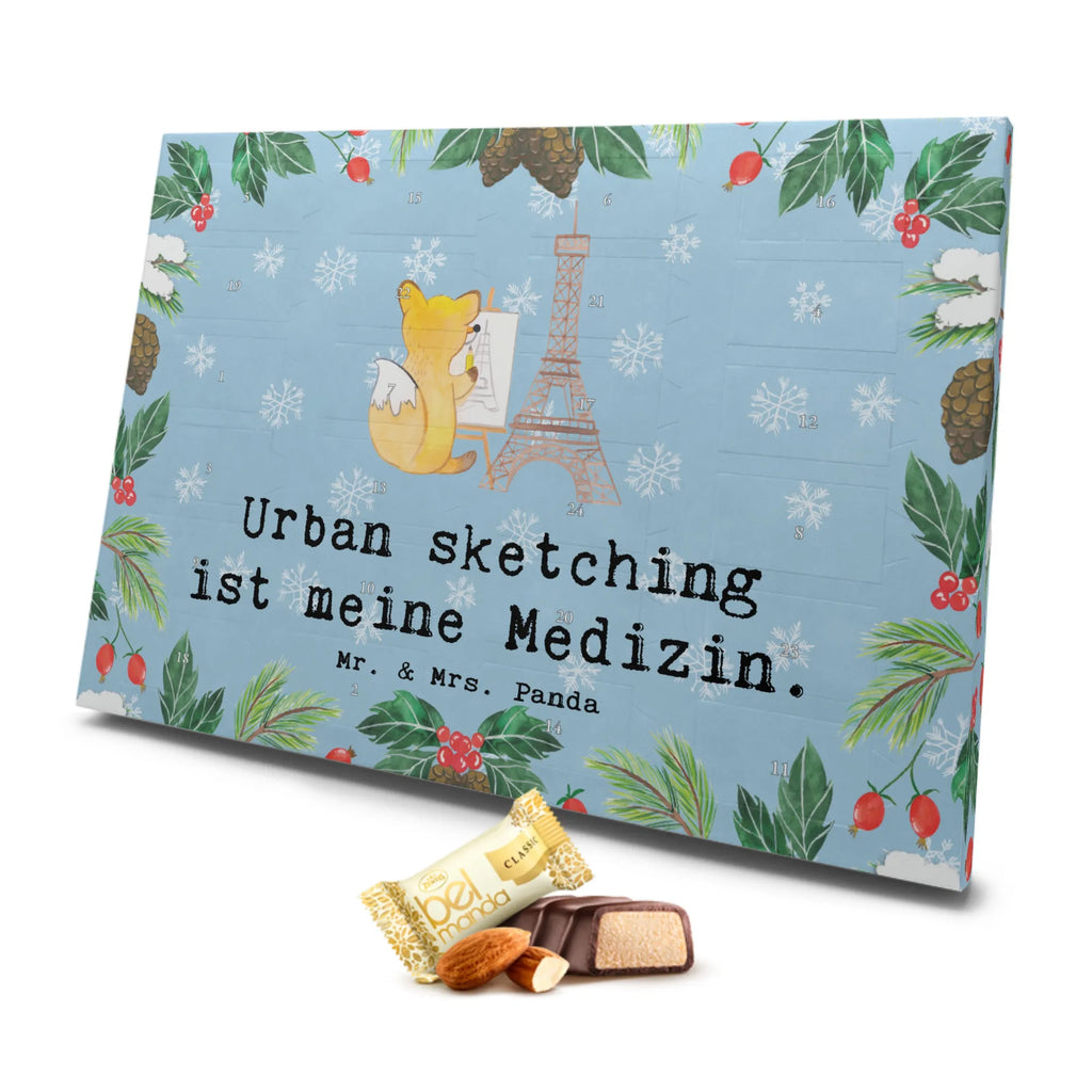 Marzipan Adventskalender Fuchs Urban sketching Marzipan Adventskalender, Geschenk, Sport, Sportart, Hobby, Schenken, Danke, Dankeschön, Auszeichnung, Gewinn, Sportler, Zeichenschule, Malen, Künstler, Urban Sketching, Zeichnen