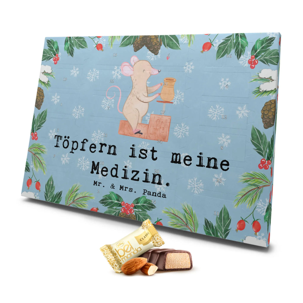 Marzipan Adventskalender Maus Töpfern Marzipan Adventskalender, Geschenk, Sport, Sportart, Hobby, Schenken, Danke, Dankeschön, Auszeichnung, Gewinn, Sportler, Töpferkurs, Töpfern, Töpferei