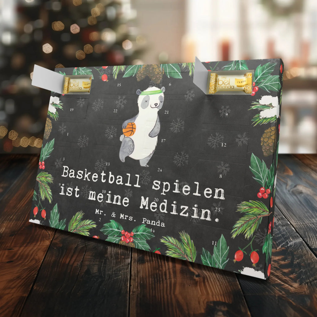 Marzipan Adventskalender Panda Basketball Marzipan Adventskalender, Geschenk, Sport, Sportart, Hobby, Schenken, Danke, Dankeschön, Auszeichnung, Gewinn, Sportler, Basketball Verein, Basketball, Basketball Verband, Basketballplatz