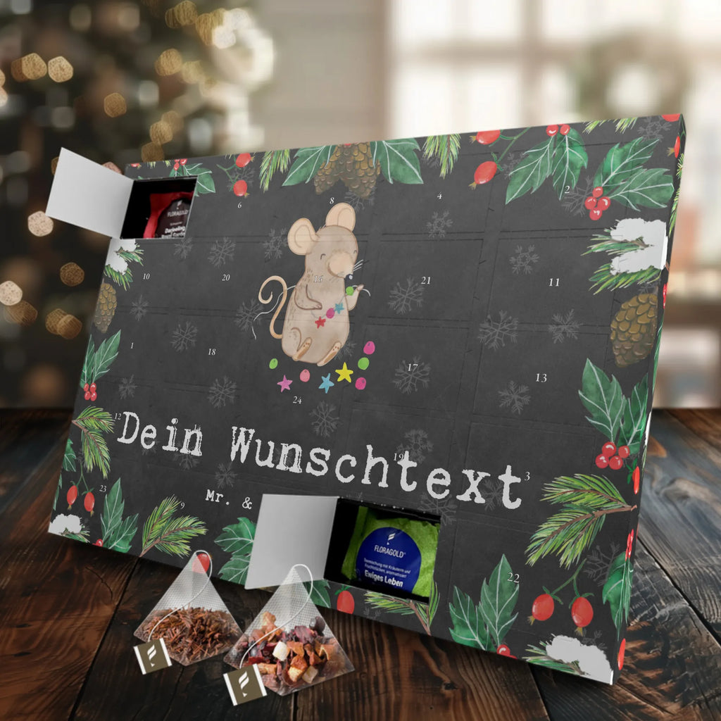 Personalisierter Tee Adventskalender Maus Schmuck selber machen Personalisierter Tee Adventskalender, Geschenk, Schenken, Sport, Sportart, Hobby, Danke, Dankeschön, Auszeichnung, Gewinn, Sportler, Schmuck Selber machen, Schmuck Basteln, DIY