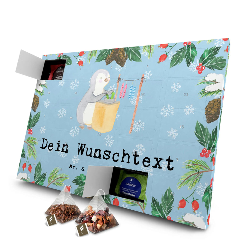 Personalisierter Tee Adventskalender Pinguin Kerzenziehen Personalisierter Tee Adventskalender, Geschenk, Schenken, Sport, Sportart, Hobby, Danke, Dankeschön, Auszeichnung, Gewinn, Sportler, Kerzenziehen, Deko Basteln, Kerzen Ziehen. DIY