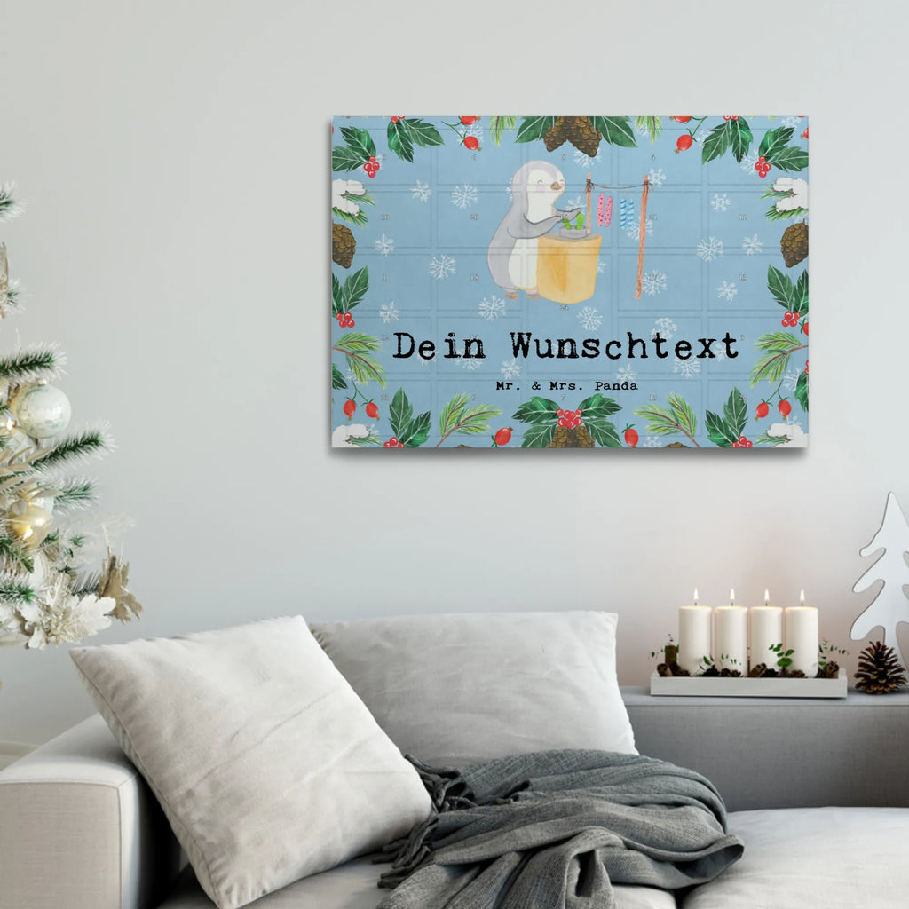 Personalisierter Tee Adventskalender Pinguin Kerzenziehen Personalisierter Tee Adventskalender, Geschenk, Schenken, Sport, Sportart, Hobby, Danke, Dankeschön, Auszeichnung, Gewinn, Sportler, Kerzenziehen, Deko Basteln, Kerzen Ziehen. DIY