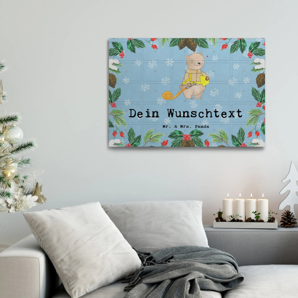 Personalisierter Tee Adventskalender Bär Freiwillige Feuerwehr Personalisierter Tee Adventskalender, Geschenk, Schenken, Sport, Sportart, Hobby, Danke, Dankeschön, Auszeichnung, Gewinn, Sportler, Feuerwehrfest, Freiwillige Feuerwehr, Jugendfeuerwehr
