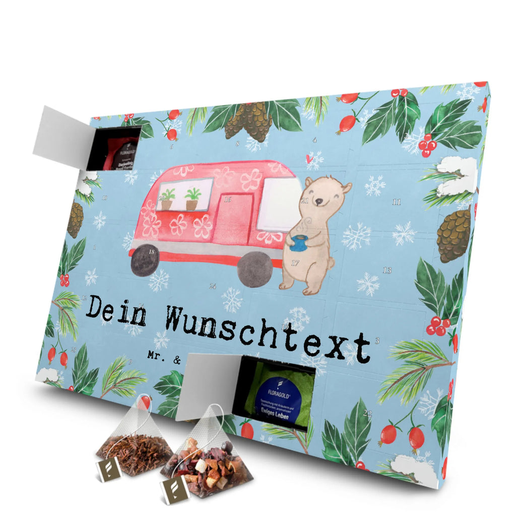  bear camper Personalisierter Tee Adventskalender, Geschenk, Schenken, Sport, Sportart, Hobby, Danke, Dankeschön, Auszeichnung, Gewinn, Sportler, Camper, Wohnmobil, Urlaub, Campen, Roadtrip, Campingplatz, Zelten
