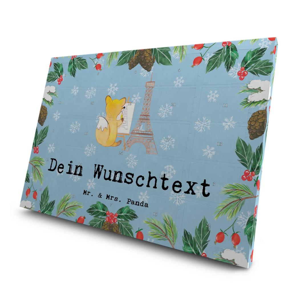 Personalisierter Tee Adventskalender Fuchs Urban sketching Personalisierter Tee Adventskalender, Geschenk, Schenken, Sport, Sportart, Hobby, Danke, Dankeschön, Auszeichnung, Gewinn, Sportler, Urban Sketching, Malen, Zeichnen, Künstler, Zeichenschule