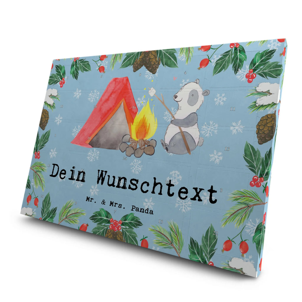 Personalisierter Tee Adventskalender Panda Campen Personalisierter Tee Adventskalender, Geschenk, Schenken, Sport, Sportart, Hobby, Danke, Dankeschön, Auszeichnung, Gewinn, Sportler, Camping, Campingplatz, Zelten, Campen, Campen gehen