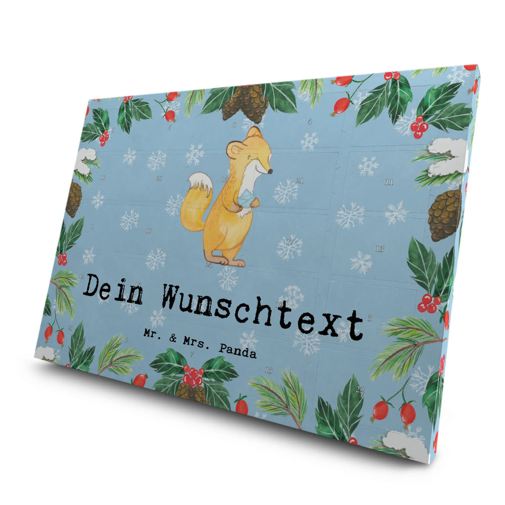 Personalisierter Tee Adventskalender Fuchs Origami Personalisierter Tee Adventskalender, Geschenk, Schenken, Sport, Sportart, Hobby, Danke, Dankeschön, Auszeichnung, Gewinn, Sportler, Japanische Faltkunst, DIY, Origami, Papier Falten, Basteln