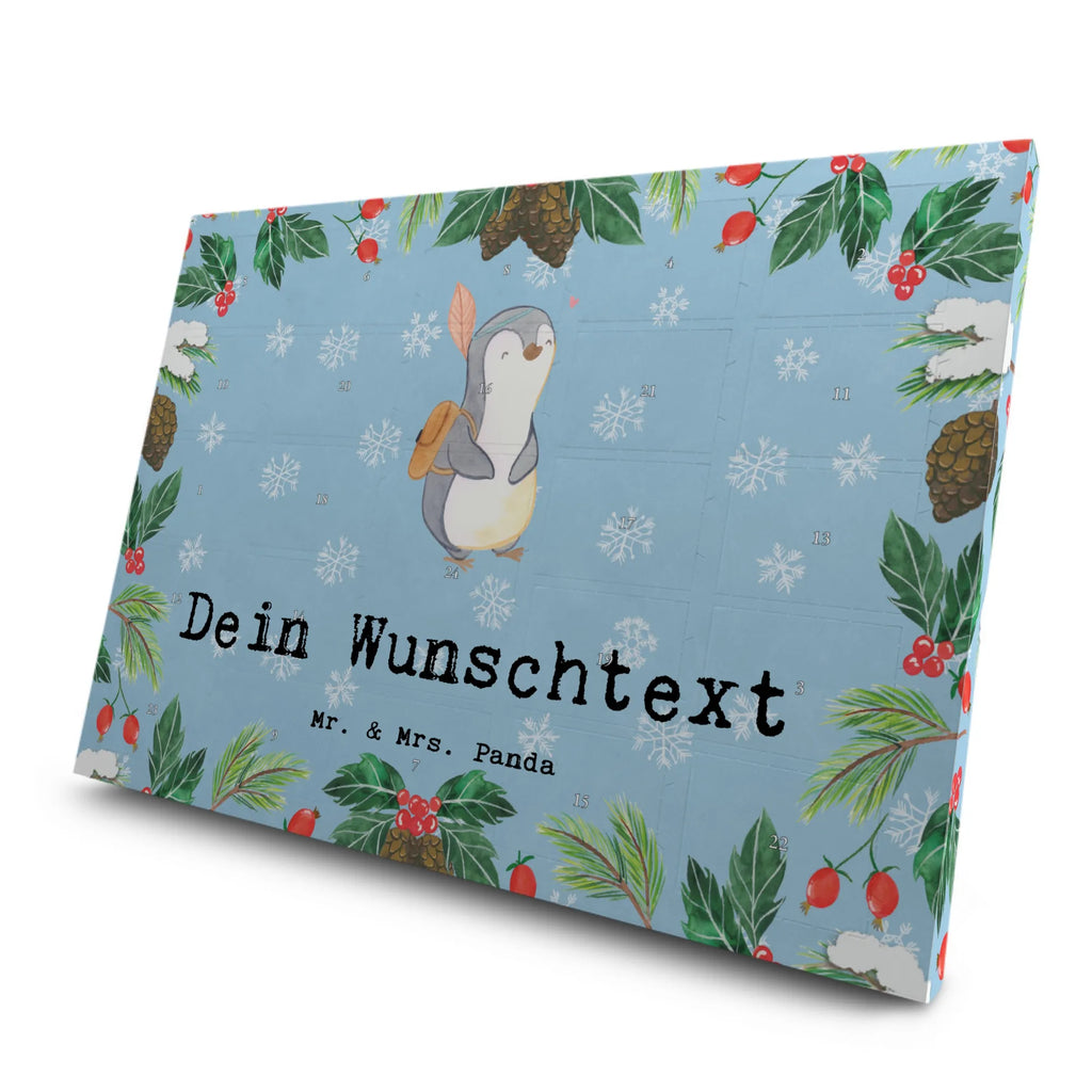 Personalisierter Tee Adventskalender Pinguin Ausflug Personalisierter Tee Adventskalender, Geschenk, Schenken, Sport, Sportart, Hobby, Danke, Dankeschön, Auszeichnung, Gewinn, Sportler, Reisen, Ausflugsziele, Ausflug, Ausflüge machen